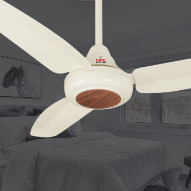 NFC Ceiling Fan Prime Model 56 Inch Powerful Motor & Design Silent & Quiet Breeze Brand Warranty Installment