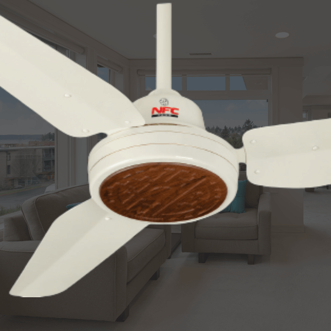 NFC Ceiling Fan Sapphire Model 56 Inch Powerful Motor & Design Silent & Quiet Breeze Brand Warranty Installment