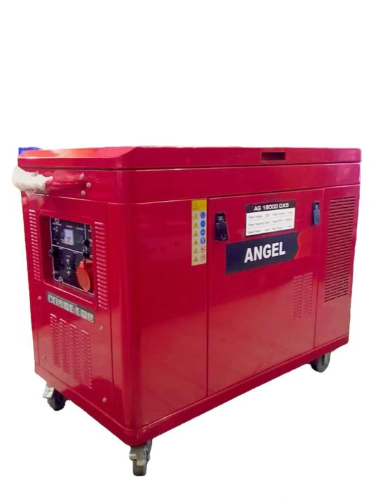 Angel Canopy Generator AG 18000 W-SE - Petrol + Gas Engine Euro 5 Seriese / 100% Copper Windding / Key + Rope Start   VFT System 6 Months Brand Warranty