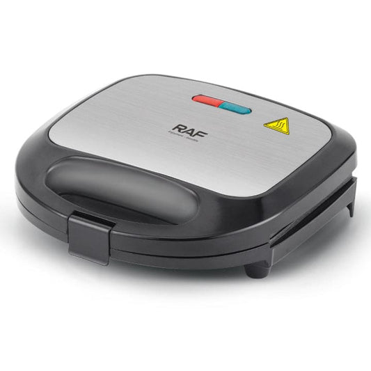 RAF Sandwich Maker R-546s 850W (2 Slice) Panini Maker Grilled Cheese Machine, Tuna Melt Brand Warranty