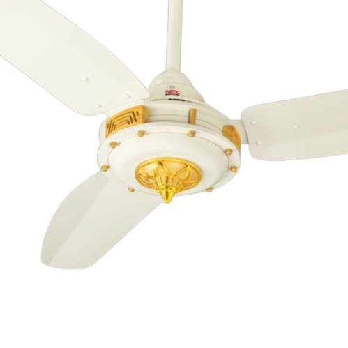 NFC AC DC Ceiling Fan Lotus Model 56 Inch Inverter Pure Copper Winding Remote Control Brand Warranty