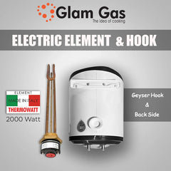 Glam Gas Electric Water Heater WH-10G Heavy-Duty Inner Tank Temperature Meter Brand warranty