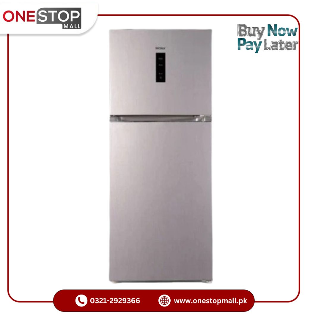 Haier Refrigerators HRF-306 IBSA Silver Inverter Metal Door 12 CF 306 Liter 10 Years Warranty