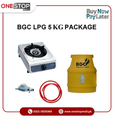 Murphy LPG Cylinder 5 Kg Powered by BGC Packag Grip Stove BGC LPG Cylinder 5 Kg Gas Pipe and 3 Star Regulator .