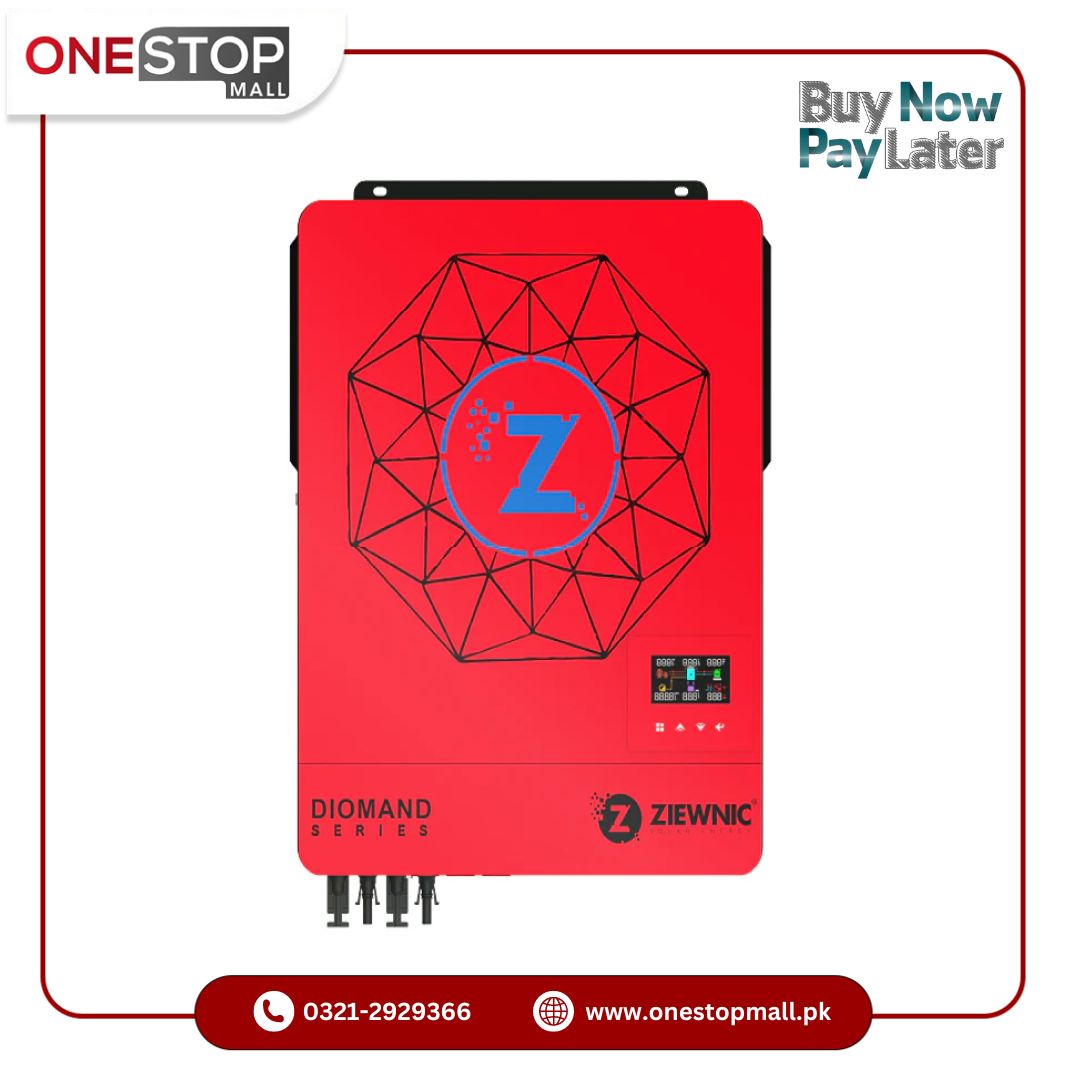 ZIEWNIC Diamond Solar Hybrid Inverter 8.5 (KW) 5G PV10000 Inverter ON/OFF/MKS/KS100 % Pure Sine wave  5 Years Brand Warranty