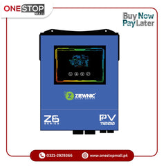 ZIEWNIC Z6 Series Hybrid Inverter 8.5 (KVA) PV 11000 ON GRID WITH ENERGY STORAGE HYBRID 6G EUROPEAN  5 Years Brand Warranty