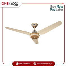 Pak Ceiling Fan Crystal 56″ Dark Wood AC\DC 99.99% Copper Wire Energy Efficient Durable Motor Brand Warranty