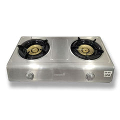 Murphy LPG Gas Stove GD-402 Stainless Steel Body Automatic Piezo Ignition Heavy Burner