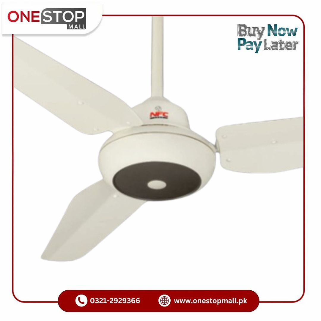 NFC AC DC Ceiling Fan Grace Model 56 Inch Inverter Pure Copper Winding Remote Control Brand Warranty