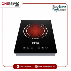 Nas Gas Infrared Cooker NTC-123 Touch Control & Digital Display Up to 4 Hours Timer Function Child Lock Safety Features Brand Warranty