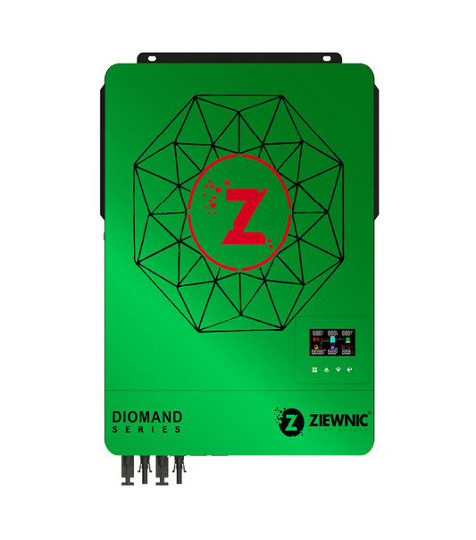 ZIEWNIC Diamond Solar Hybrid Inverter 10.5 (KW) 5G PV13000 ON/OFF/MKS/KS 100 % Pure Sine Wave  5 Years Brand Warranty