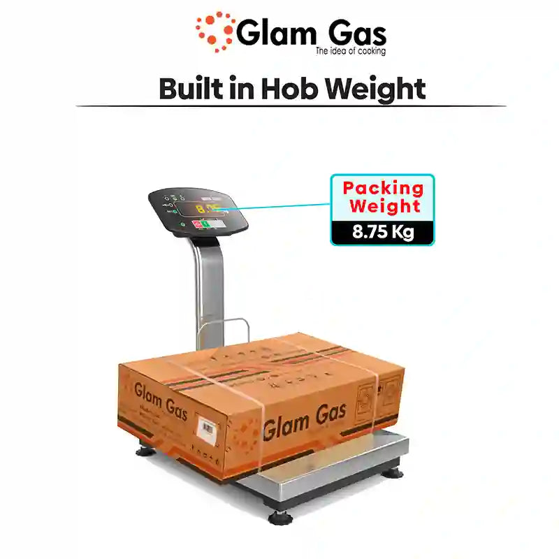 Glam Gas Built In Hob (Model Black Berry) Auto Ignition System (Natural Gas & LPG) Brand Warranty