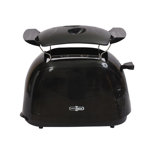 Super Asia Toaster ET-501 Wide slot grill Adjustable browning control/6 setting 1 Year Brand Warranty