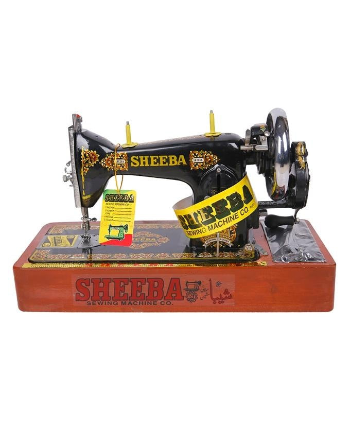 Sheeba Sewing Machine Cloth Compatibility: Every Kind Suitable for all types of fabrics 1 Year Brand Warranty