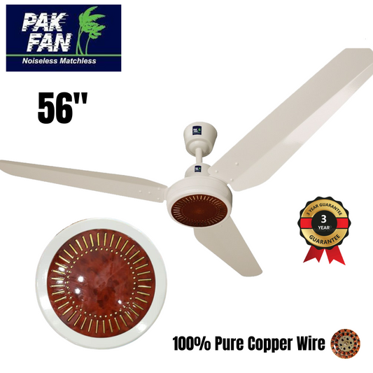 PAK Ceiling Fan AC DC Jewel 56 iNCH Deluxe Series Fans High speed 100% Pure Copper Wire Brand Warranty