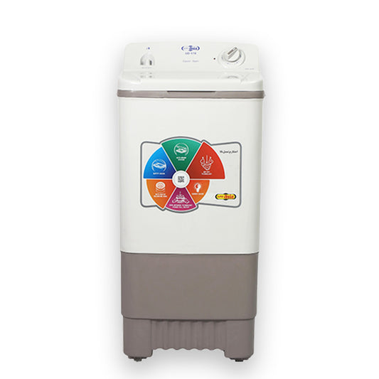 Super Asia Washing Machine SD-518 SAVER SPIN Power Full Copper Motor 1 Year Brand Warranty