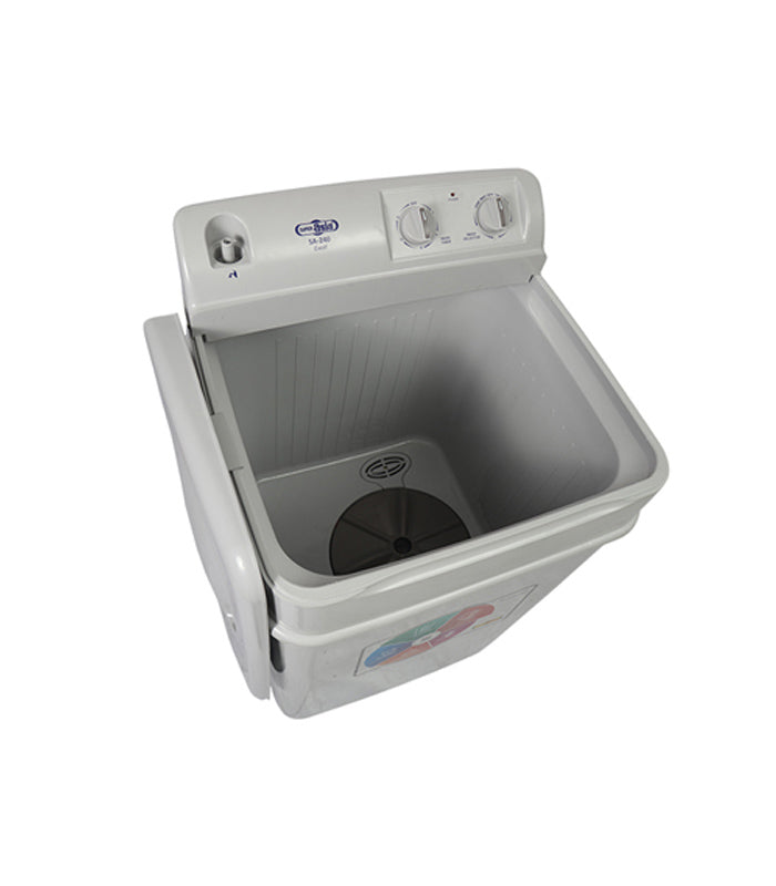 Super Asia Washing Machine SA 240 Excel Washing Machine Washing Capacity: 8 kg 1 Year Warranty